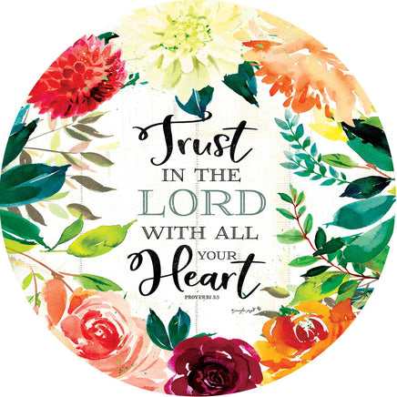 Custom Decor Trust in the Lord-Suncatcher 4248 Custom Decor '4248 Suncatcher