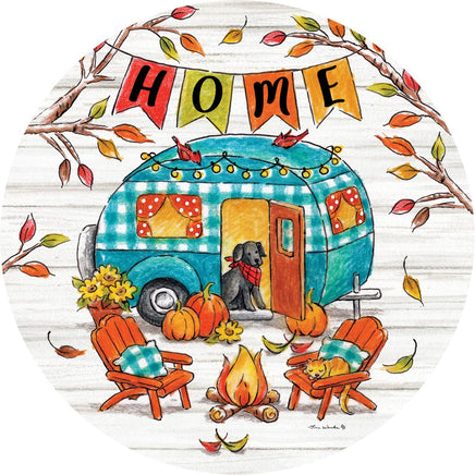Custom Decor Fall Camper-Suncatcher 4959 Custom Decor '4959 Suncatcher