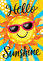 Hello Sunshine  5089  Decorative Flag
