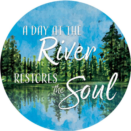 Custom Décor River Restores 5199SC Suncatcher sold by If It's Flags