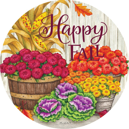 Custom Decor Fall Mums-Suncatcher 5234SC Custom Decor 5234SC Suncatcher