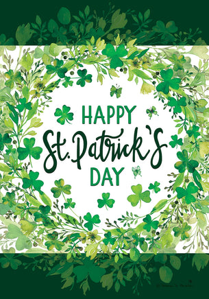 St.Pat's Wreath  5346  Decorative Flag