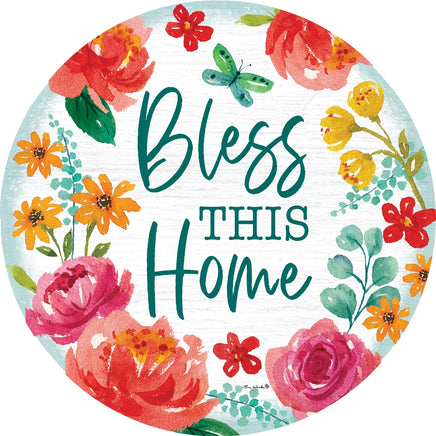 Custom Décor Blessed Floral 5354SC Suncatcher sold by If It's Flags