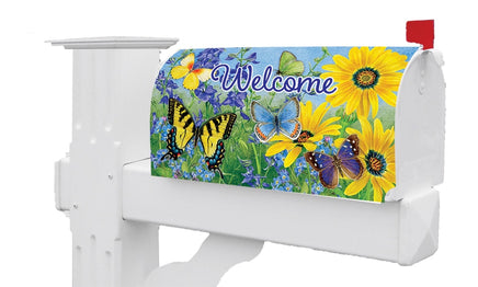 Blue and Yellow Butterflies 5362MM Mailbox Makeover