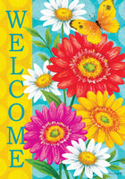 Happy Gerberas  5366  Decorative Flag