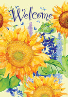 Happy Sunflowers  5372  Decorative Flag