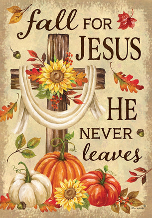 Fall for Jesus  5458  Decorative Flag