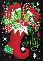 Jolly Stocking  5510  Decorative Flag