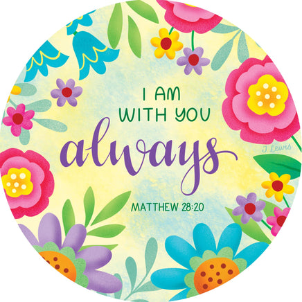 Custom Décor WITH YOU ALWAYS 5592SC Suncatcher sold by If It's Flags
