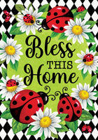 LADYBUG DIAMOND  5611  Decorative Flag