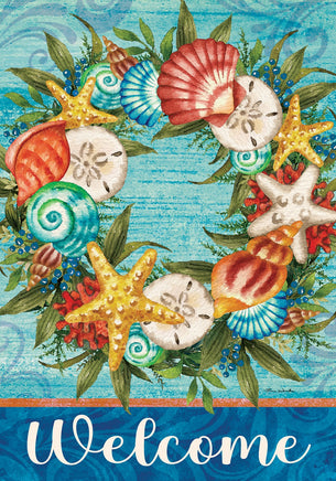 SEA STAR WREATH  5619  Decorative Flag