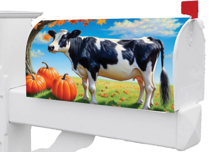 Cow and Pumpkins 5718MM Mailbox Makeover