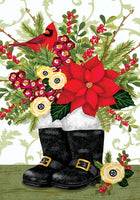 Santa Boots  5725  Decorative Flag