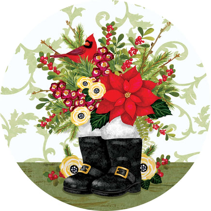 Custom Décor Santa Boots 5725SC Suncatcher sold by If It's Flags