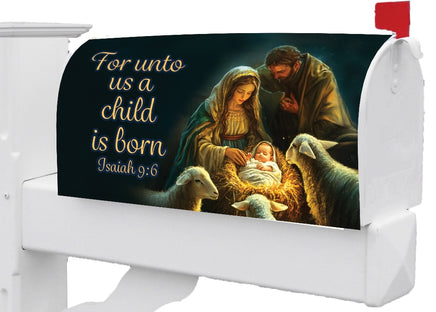 Nativity with Sheep 5732MM Mailbox Makeover