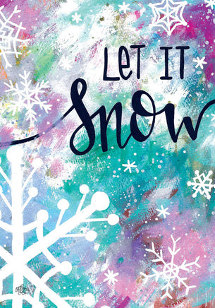 Let it Snow  5740  Decorative Flag