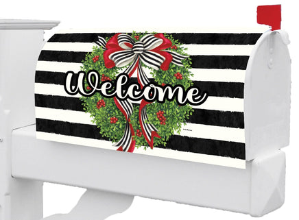 Holiday Stripes 5804MM Mailbox Makeover