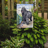 Bouvier des Flandres Flag Garden Size