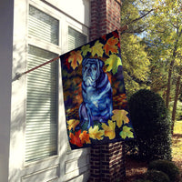 Pug Flag Canvas House Size