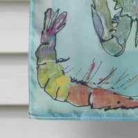 Crab  Flag Canvas House Size