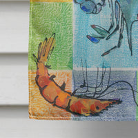 Crab  Flag Canvas House Size