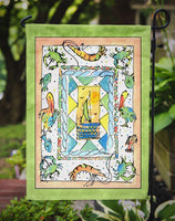 Crab  Flag Garden Size