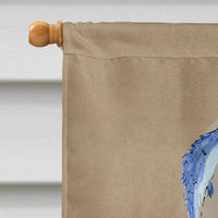 Crab  Flag Canvas House Size