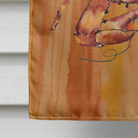 Crab  Flag Canvas House Size
