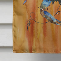 Crab  Flag Canvas House Size