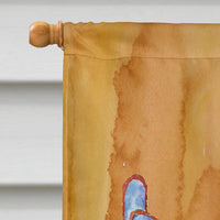 Crab  Flag Canvas House Size