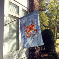 Crab  Flag Canvas House Size
