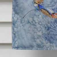 Crab  Flag Canvas House Size