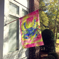 Crab  Flag Canvas House Size