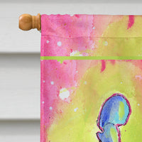 Crab  Flag Canvas House Size