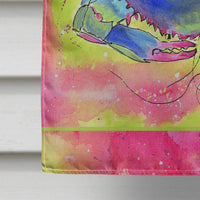 Crab  Flag Canvas House Size