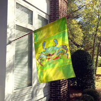 Crab  Flag Canvas House Size