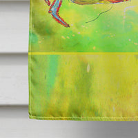 Crab  Flag Canvas House Size