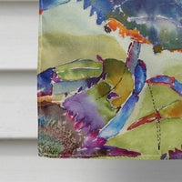 Crab All Over Flag Canvas House Size