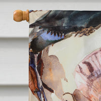 Crab  Flag Canvas House Size