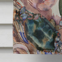 Crab  Flag Canvas House Size