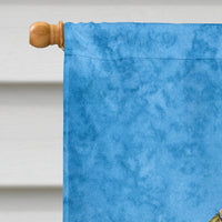 Crab  Flag Canvas House Size