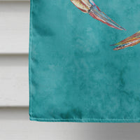 Crab  Flag Canvas House Size