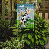 Cow playing Tennis Flag Garden Size APH0533GF