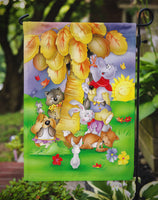 Animals under the coconut tree Flag Garden Size APH0977GF