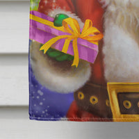 Christmas Santa Claus Ready to Work Flag Canvas House Size APH7595CHF