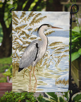 Blue Heron in the water Flag Garden Size ASA2058GF
