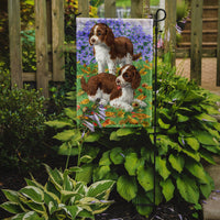 Welsh Springer Spaniel Pups Flag Garden Size ASA2116GF