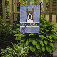 Boxer Welcome Flag Garden Size BB1409GF