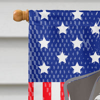 Schnauzer Flag Canvas House Size BB2136CHF