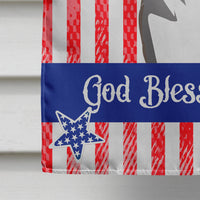 Alaskan Malamute Flag Canvas House Size BB2148CHF